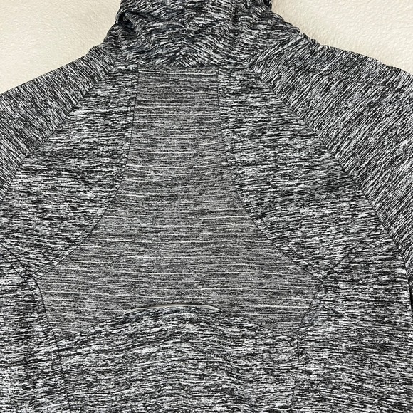 Avia Womens Gray Marled Full Zip Track Running Athletic Jacket Size XS - Picture 4 of 5